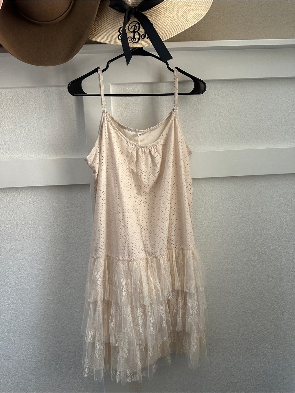 Women's Cream Lace Dress